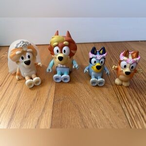 Bluey Family Figurine Set